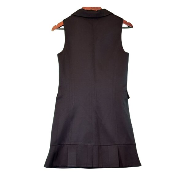 NWOT Black ANTHROPOLOGIE Blazer Dress Size XS (BB0820) - Picture 2 of 3